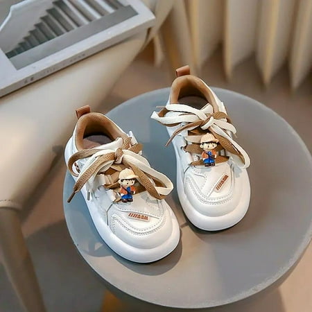 

Boys Shoes Cartoon Pendant Lightweight Comfy Shoes Outdoor Non Slip Walking Shoes For Children Girls Kids Sneakers Spring And Summer