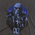 thumbnail image 3 of Justice League Movie Justice League And Darkseid Kids T Shirt (Small) for Youth Toddler Boys and Girls, Charcoal, 3 of 5