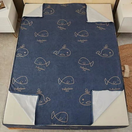 

Waterproof Mattress Protector Cover with Zipper - Six-Sided Dust Cover for Single/Queen/King/Twin/Full Beds - Customizable Bed Sheet