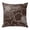 Brown, variant on Throw Pillow Covers 24 x 24 Inch, Blue Flowers Cotton Linen Pillows Cases, Spring Floral Botanical Modern Art Square Cushion Covers for Couch Sofa Bed