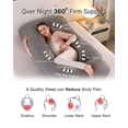 thumbnail image 2 of Almohada de Embarazo ALLOPERA 145 cm Soporte Corporal Completo con Enfriamiento, 2 of 8