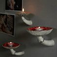 thumbnail image 3 of 3PCS Mushroom Shelf Wall Floating Shelf Decor Shelves for Bedroom, Living Room, Bathroom and More, 3 of 5