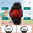 thumbnail image 4 of SKMEI Watch, Digital Sport Waterproof LED Watch with Alarm Stopwatch for Ages 5-7-10-12, PU Strap, 4 of 8
