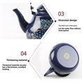 thumbnail image 3 of Teteras de té esmaltadas, tapas de estufa for cocina de inducción, tetera, tetera Vintage, 3 of 8