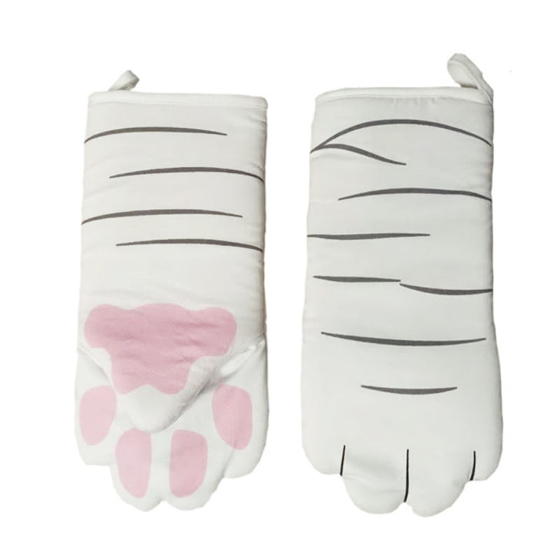 Details about   TH_ 1Pc Cat Paw Non-slip Anti-scalding Microwave Glove Baking Oven Mitten Noted 