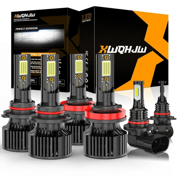 For Ford Expedition 2018 2019 - Front LED Headlight High   Low   Fog Light Bulbs