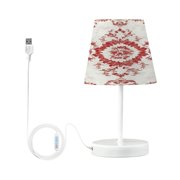 BZSMCE Table Lamp Creative Rose Garden Elegance Pattern Simple Pattern Night Light