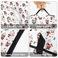 thumbnail image 6 of White Christmas Santa Pattern Toddler Nap Mats for Kids Preschool,50"x20" Sleeping Mat Bag or Kids,Toddler Sleeping Bag,Toddler Nap Mat or Daycare, 6 of 6