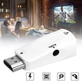 thumbnail image 4 of VGA Converter, VGA Adapter ABS Shell Stable Transmission 1080P Resolution  For Laptop For PC For DVD, 4 of 8