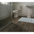 thumbnail image 2 of Garland Rug Essence Washable Nylon Platinum Gray Bath Rug, 30" x 50", 2 of 6