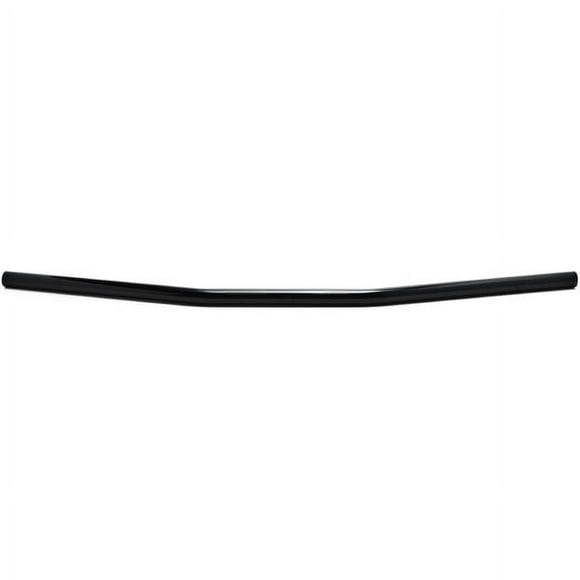 Krator Guidon de Moto 7/8 Pouces Acier Noir Zéro Drag Compatible avec Suzuki DR 100 125 200 250 350 650