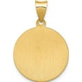 thumbnail image 5 of 14K Yellow Gold Saint Anthony Medal Hollow Pendant (28 X 19) Made In United States rel146, 5 of 6