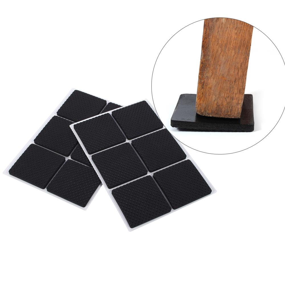 EOTVIA protector rubber pad, floor protector rubber pads,12pcs Black