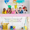 thumbnail image 3 of Set de tablones de anuncios TecUnite Pastel Calendar Girl 2025-2028, 3 of 7