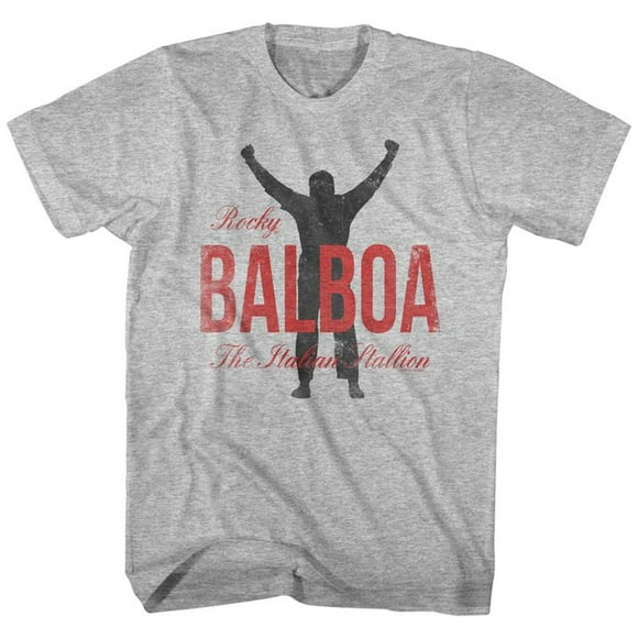 Rocky Balboa Gray Heather Adult T-Shirt