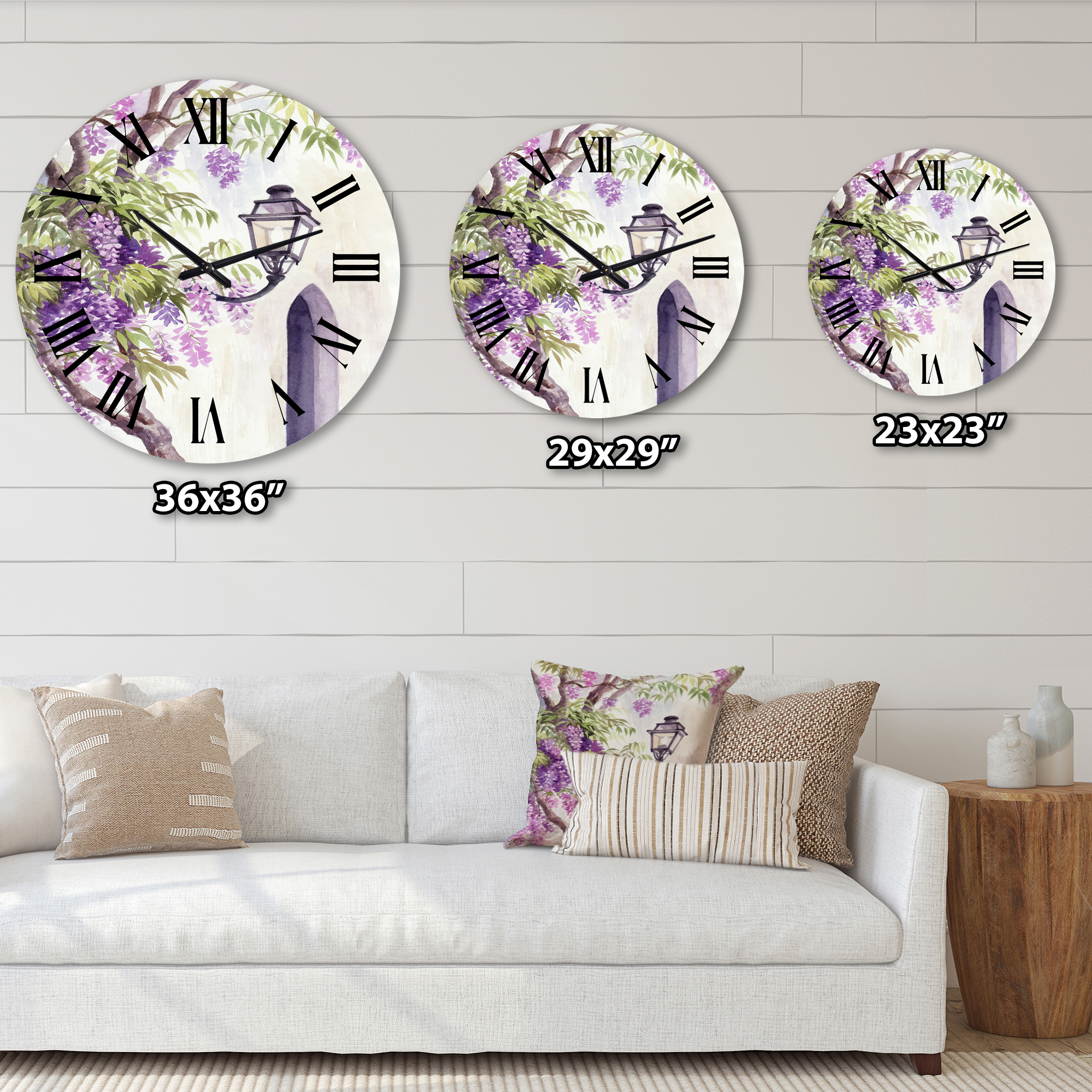 Designart 1 in Traditional Wall Clock