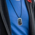 thumbnail image 3 of Friday the 13th Poster Military Dog Tag Pendant Necklace with Cord, 3 of 5
