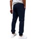 thumbnail image 4 of Ceisia Men Solid Color Corduroy Straight Leg Pants Elastic Waist Drawstring Gift Casual Trousers, 4 of 7
