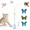 Blue, variant on Potaroma Spinning Butterfly Cat Toy Wand – Rechargeable Electric Touch-Activated Interactive Cat Teaser with Suction Cup, Self-Play & Handheld Modes