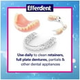 thumbnail image 2 of Efferdent Anti-Bacterial Denture Odor Cleanser (252 Tablets), 2 of 9