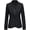 Black, variant on Womens Business Casual Blazer Work Office Coats Pocket Back Slit Jacket Suit, Size S-2XL