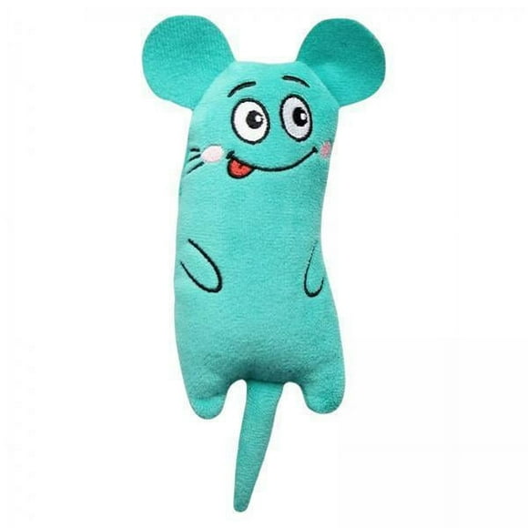 TISHITA 4X Chew Teeth Grinding Play Toys Pillow Catnip Toy Cat Scratch green