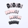 thumbnail image 4 of JZROCKER 24pcs Fashionable French Leopard Press on Nail Medium False Nail for Women, 4 of 7