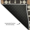 thumbnail image 6 of Dalyn Rugs Premium Machine Washable Mayfield AMF734 Charcoal 1'8" x 2'6" Rug, 6 of 6