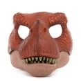 thumbnail image 4 of Xihbxyly Máscara de Dinosaurio de Halloween, Diseño de Mandíbula Abierta, Textura y Dientes Realistas, Perfecta para Cosplay y Juegos de Disfraces, Accesorio de Aventura Divertido, Edad 4+, Tamaño Ad, 4 of 7