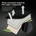 thumbnail image 4 of Car Seat Covers Full Set Waterproof Faux Leather Car Seat Protector, Front Rear Seat Protector Black Seat Covers, Luxury Vehicle Seat Cushion Protector Full Set Interior Accessories, 4 of 12