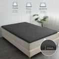 thumbnail image 3 of 2.5 Inch Mattress Futon Roll Up Mattress,Camping Sleeping Pad Black - Full, 3 of 7