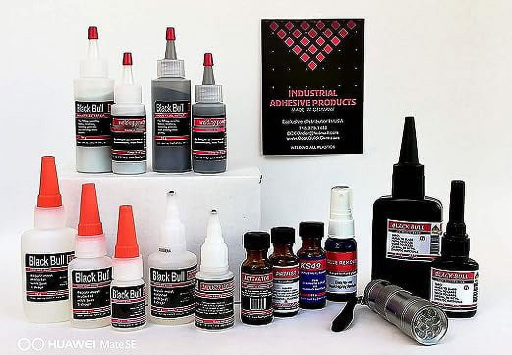 All Purpose Glue Kit1A (10g Glue+Activator) Best Instant Glue for Repair Plastic Glue for Wood Glue for Metal Glue for Ceramic Glue for Vinyl Glue for Porcelain Glue for Rubber Glue for Leather
