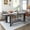 Marble Brown, variant on Blotout 71" Rectangle Modern Dining Table, Marble White