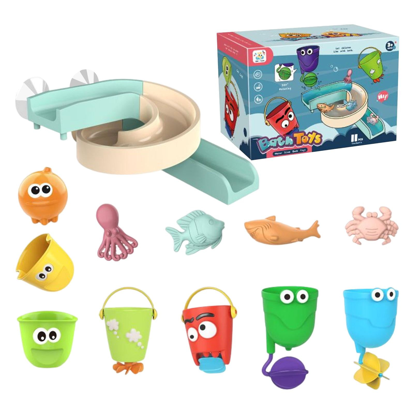 Baby Bath Toys Bathtub Slide Toys for Kids Shower Bathtub Toys