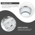 thumbnail image 4 of 4pcs Sink Mesh Strainers Small Sink Drain Hair Catcher Utility Tub Drain Catchers, 4 of 6
