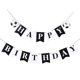 thumbnail image 2 of 1Set Soccer Happy Birthday Banner - Soccer Ball Banner Sign Birthday Garland Wall Door Flag for Boys Girls Party Backdrop Decorations, 2 of 3