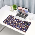 thumbnail image 5 of Bingfone Gnomes And Houses Large Gaming Mouse Pad,Extended Desk Mousepad with Stitched Edges,Non-Slip Base,Water Resist Keyboard Pad for Gamer, Office & Home, 29.5 x 16 in, 5 of 6