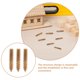 thumbnail image 3 of Hytrove 100Ud Tornillos Auto Perforantes De Acero Para Reparación Y Muebles De Madera Color Café, 3 of 6