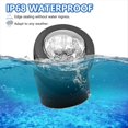 thumbnail image 3 of Focos Solares para Estanques, Luces LED Solares Subacuáticas con Cabezal Doble, Iluminación de Submarino Impermeable para Paisajes B, 3 of 5