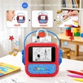 AI Voice Sticker Printer Box, Inkless Portable Mini Thermal Printer ...
