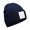 Oxford Navy/White, variant on Appliqué Patch Beanie