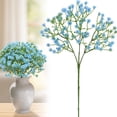 thumbnail image 2 of Clearance Under $1 1Pc Artificial Baby'S Breath Artificial Baby'S Breath Plastic For Vase Filler Accent Wedding Bouquet Filler Blue, 2 of 9