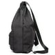 thumbnail image 3 of KAUKKO Cordón Deportes Mochila Gimnasio Yoga Bolsa Hombro Mochila para Hombres y Mujeres KAUKKO  K1031-Black, 3 of 5
