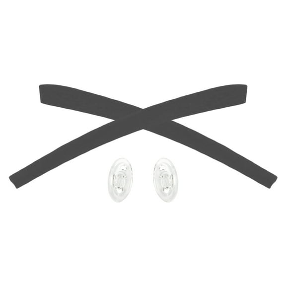 Vonxyz Black Replacement Earsocks Nosepieces Rubber Kits for Oakley Wingspan OX5040 OX5052 Glasses