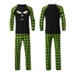 thumbnail image 2 of Conjuntos de pijamas navideños familiares a juego Grinch 2024, pijama de Grinch con parte superior y pantalones de pijama a cuadros, pijama de Grinch para niños y adultos para la familia, Hombres XXL, 2 of 5