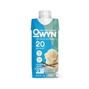 Only What You Need - 100% Vegan Plant-Based Protein Shakes, Smooth Vanilla, 20g Plant Protein, 11.15 Fl Oz, 4 Count