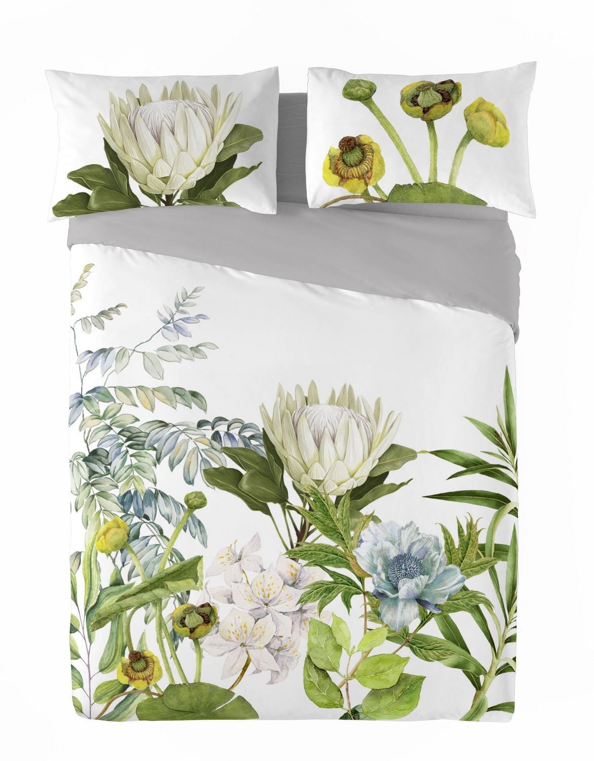 Gouchee Home Siara Floral Print Cotton Duvet Cover Set