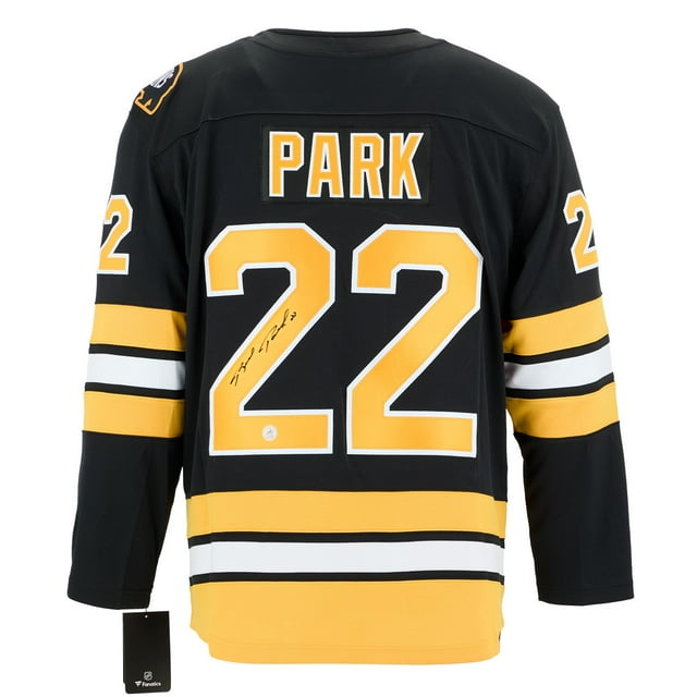 Chandail Rétro Breakaway des Fanatics des Boston Bruins de Brad Park Signé