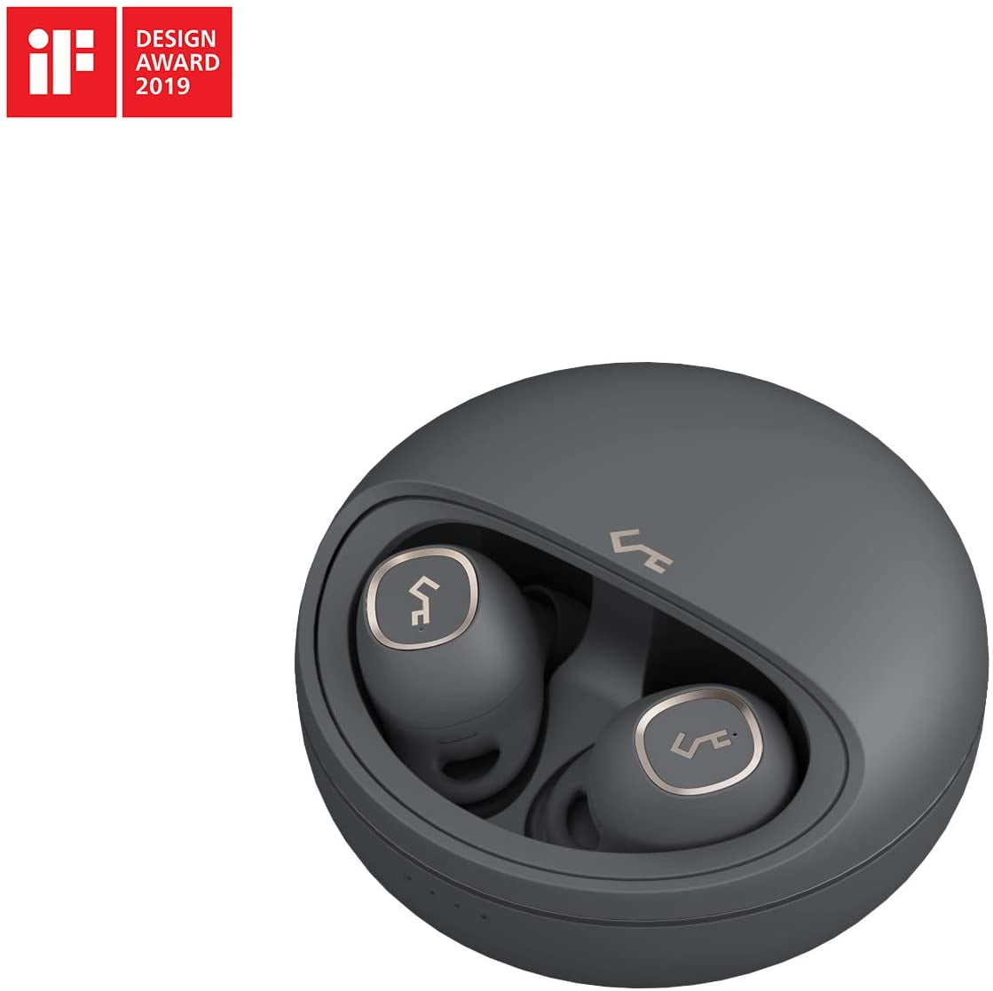 Aukey True Wireless Earbuds, Bluetooth 5 with Charging Case, 24h Playtime, Deep Bass, USB-C & Qi Wireless Charging, Secure Fit, Touch Control, One-step Pairing, Key Series - Walmart.com