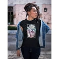 thumbnail image 2 of Juneteenth Art Shaped T-Shirt Women -Smartprints Designs, Female Large, 2 of 4